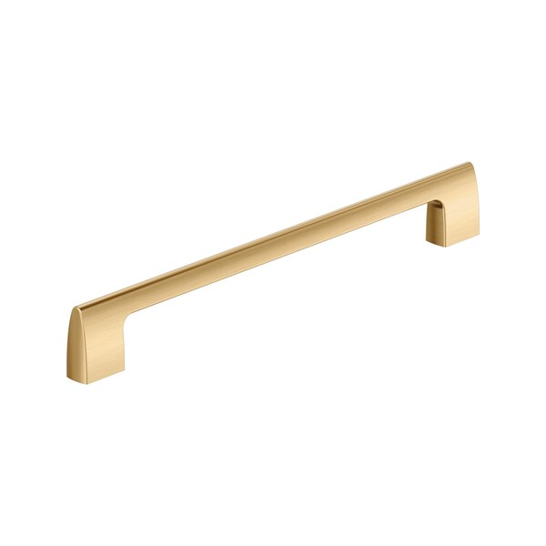 Amerock Riva 10-1/16 inch 256mm Center-to-Center Champagne Bronze Cabinet Pull - BP55490CZ