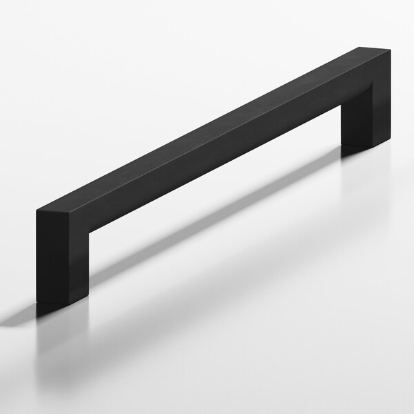 Colonial Bronze 844 Series 12in Center to Center Appliance Pull Matte Black Finish - 84412M19
