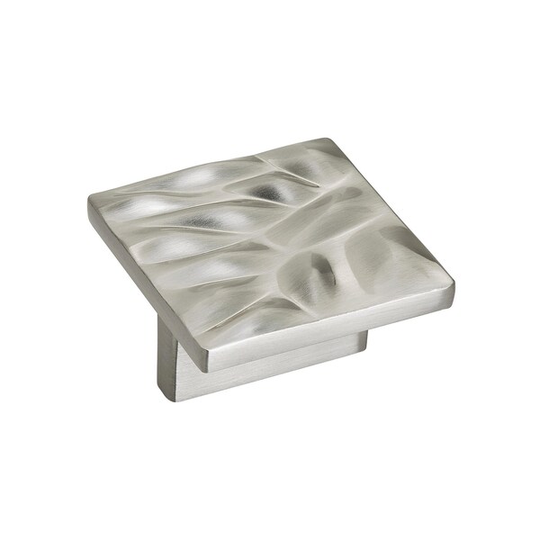 Amerock Calathea 1-1/4 in 32 mm Center-to-Center Satin Nickel Cabinet Pull - BP10132G10