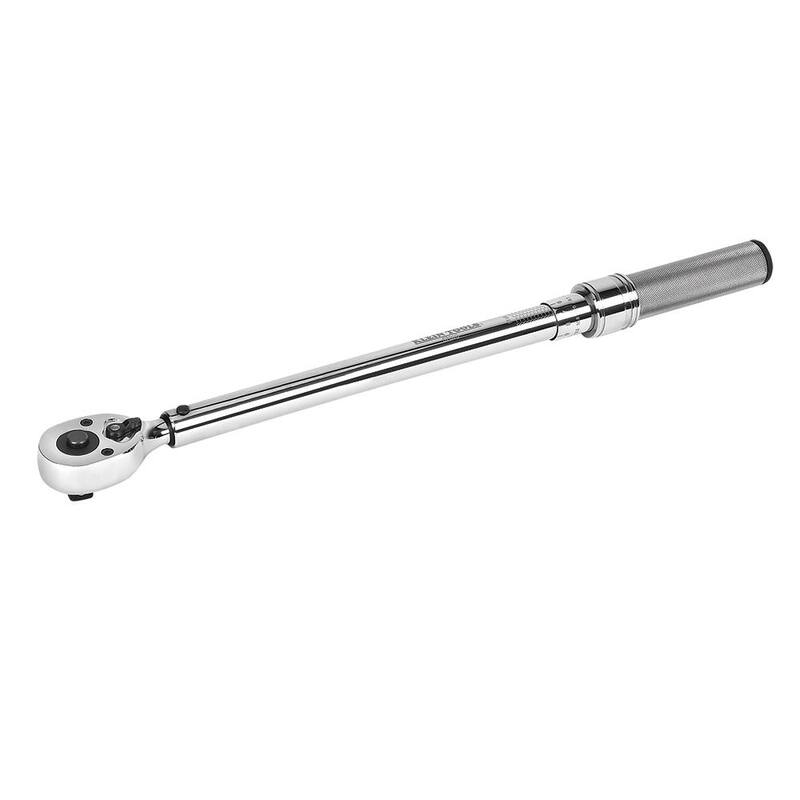 Klein Tools 3/8 in. Torque Wrench with Square-Drive Ratchet Head - 57000