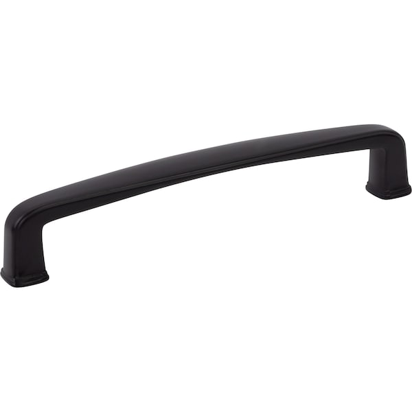 Designperfect 5-1/16'' Center-to-Center Handle Pull, Matte/Flat Black, 25PK - DPA25S874BLK
