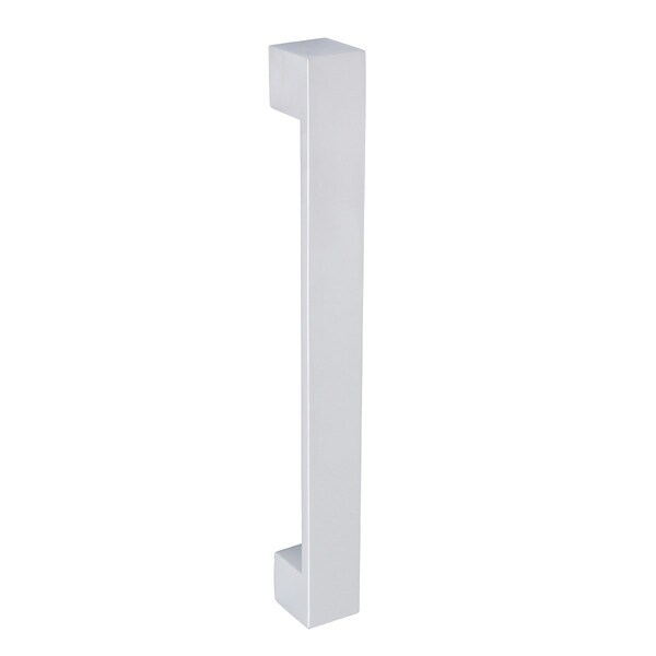South Main Hardware Short Modern Cabinet Handle, 8.94" Length (7.56" Hole Center), Polished Chrome, 10PK - SH205-PC-10