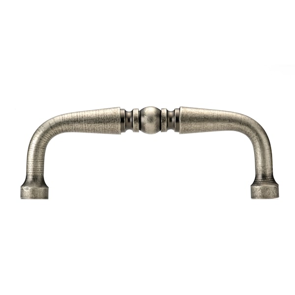 Richelieu 3 in. (76 mm) Center-to-Center Pewter Traditional Drawer Pull - BP1450142