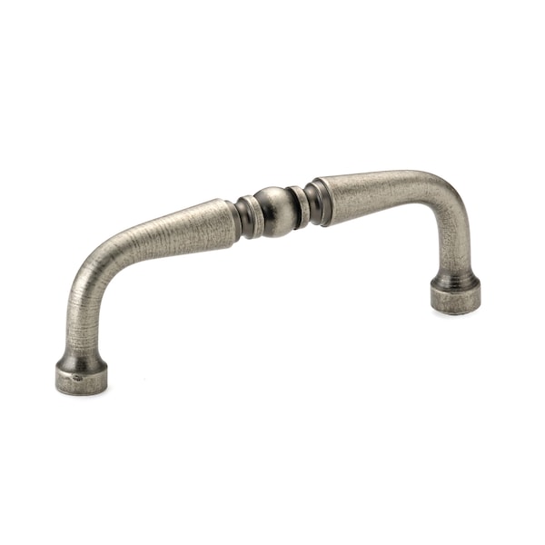 Richelieu 3 in. (76 mm) Center-to-Center Pewter Traditional Drawer Pull - BP1450142