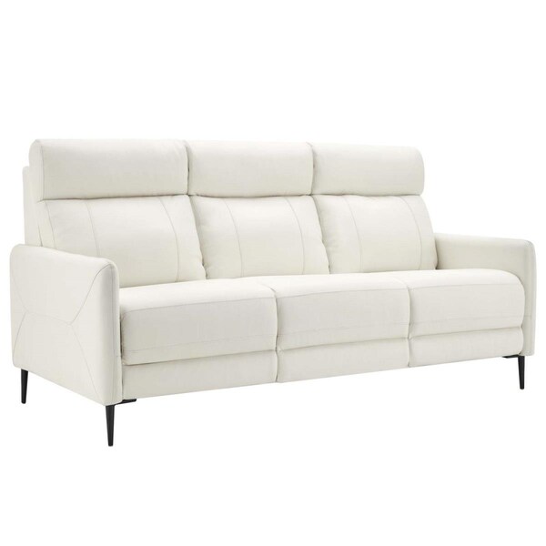 Modway Furniture Huxley Leather Sofa, White - EEI-4561-WHI