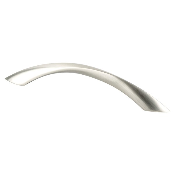 Berenson Contemporary Advantage Five 128mm CC Brushed Nickel Twisted Arch Pull - 9412-1BPN-P