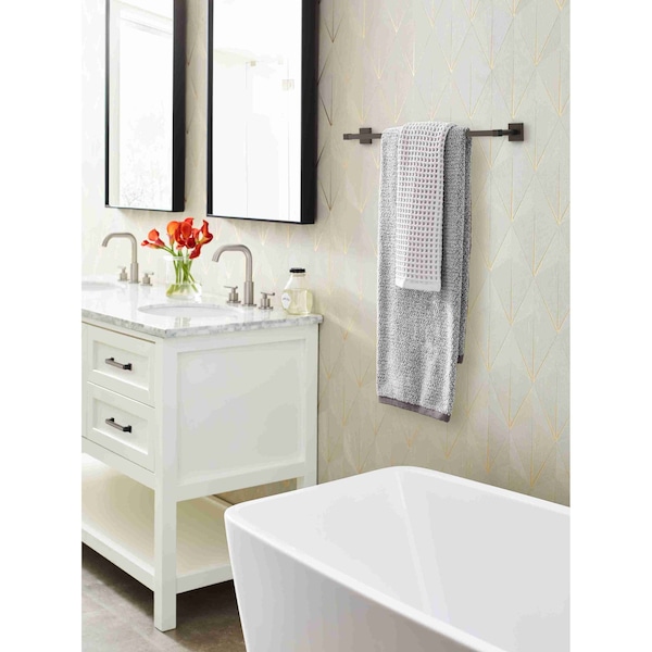 Amerock Appoint 5-1/16 in 128 mm Center-to-Center Oil Rubbed Bronze Cabinet Pull - BP36760ORB