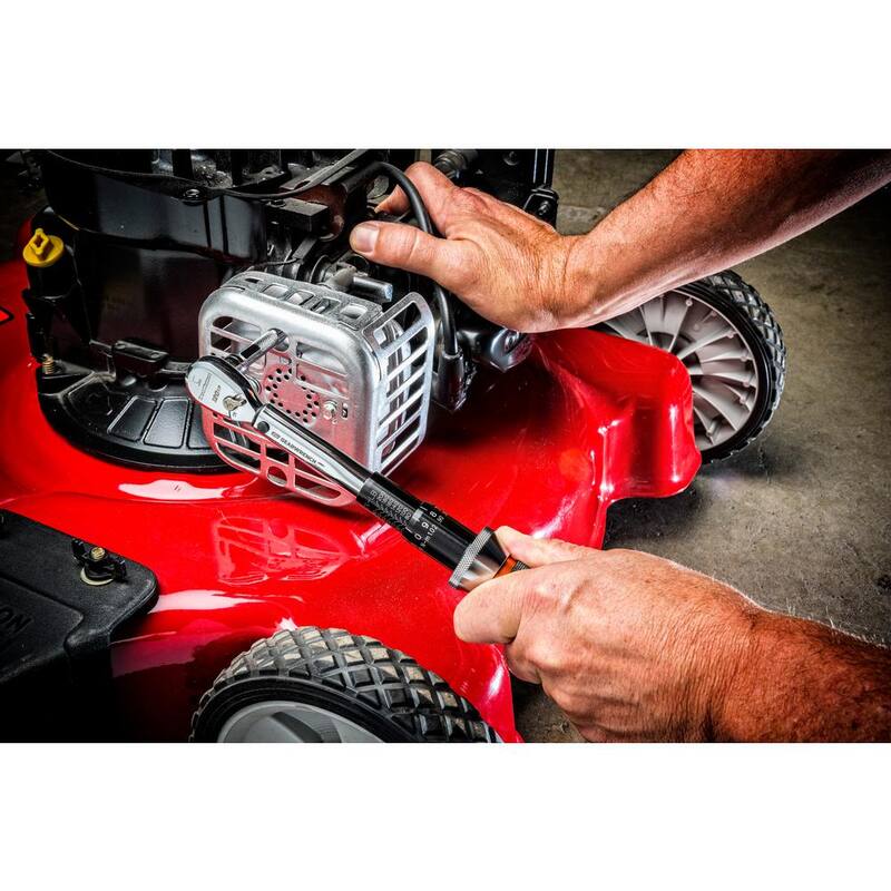 GEARWRENCH 3/8 in. Drive 120XP 5-75 ft/lbs. Flex-Head Micrometer Torque Wrench - 85188