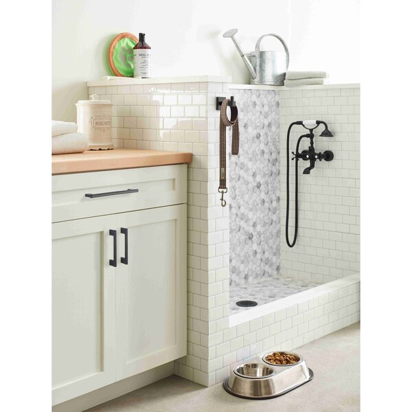 Amerock Versa 8-13/16 in 224 mm Center-to-Center Matte Black Cabinet Pull - BP36915FB