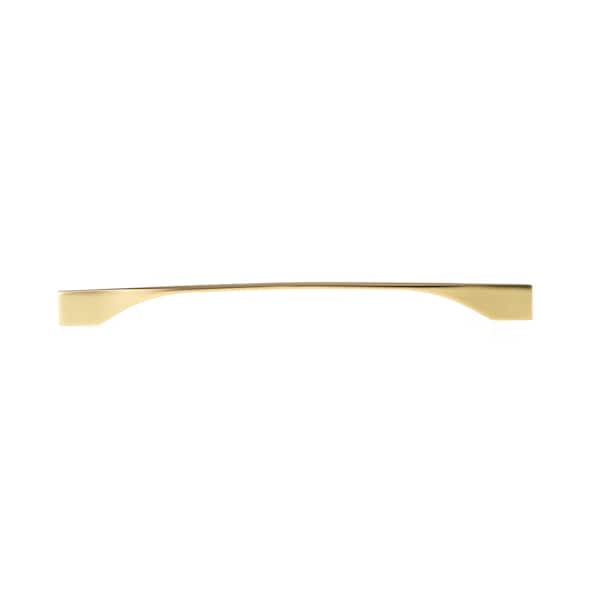 Richelieu 11 3/8 in to 12 5/8 in (288 mm to 320 mm) Brushed Gold Contemporary Drawer Pull - BP9253320165