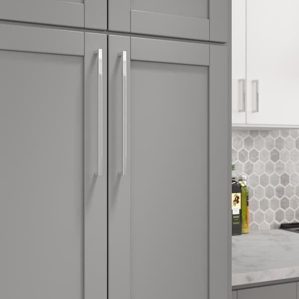 Richelieu Lambton Collection 12 5/8-inch (320 mm) Polished Nickel Modern Rectangular Cabinet Pull - BP873320180