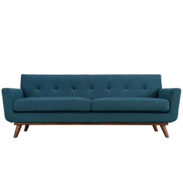 East End Imports Engage Upholstered Sofa- Azure - EEI-1180-AZU