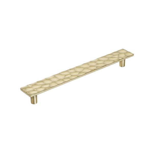 Amerock Kamari 7-9/16 in 192 mm Center-to-Center Golden Champagne Cabinet Pull - BP36825BBZ