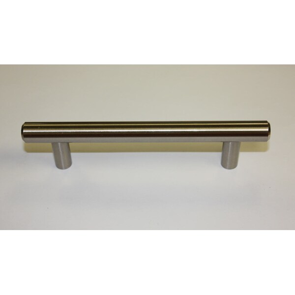 Richelieu 19 1/8 in (486 mm) Center-to-Center Brushed Nickel Contemporary Cabinet Pull - BP205486195