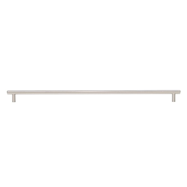 Richelieu 19 1/8 in (486 mm) Center-to-Center Brushed Nickel Contemporary Cabinet Pull - BP205486195