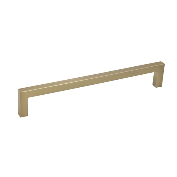 Pride Industrial 8in Modern Square Cabinet Pull with 7-1/2in Center to Center Rose Gold Finish - P87229RG