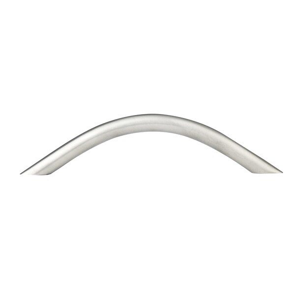 Richelieu 3-3/4 in. (96 mm) Center-to-Center Stainless Steel Contemporary Drawer Pull - BP30134170
