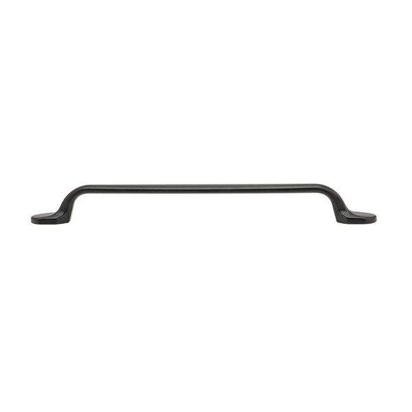 Richelieu 7 9/16 in (192 mm) Center-to-Center Matte Black Traditional Drawer Pull - BP23775192900