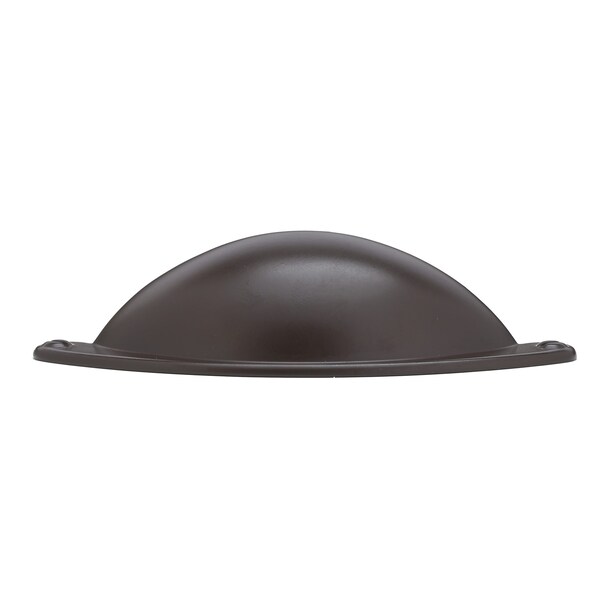Richelieu 2-1/2 in. (64 mm) Center-to-Center Oil-Rubbed Bronze Traditional Cup Pull - BP30342ORB