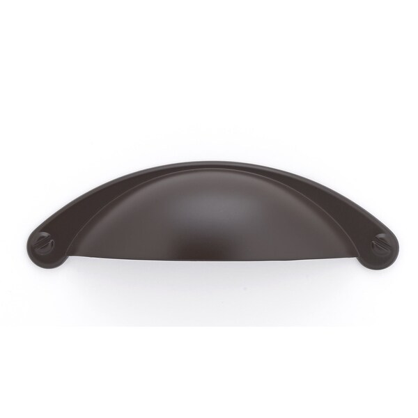 Richelieu 2-1/2 in. (64 mm) Center-to-Center Oil-Rubbed Bronze Traditional Cup Pull - BP30342ORB