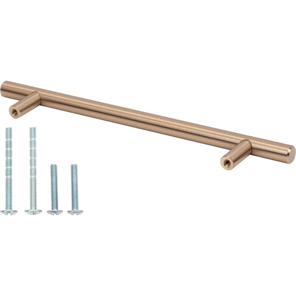 Designperfect 6-5/16'' Center-to-Center Bar Pull, Champagne Bronze/Gold, 25PK - DPA25T205CBZ