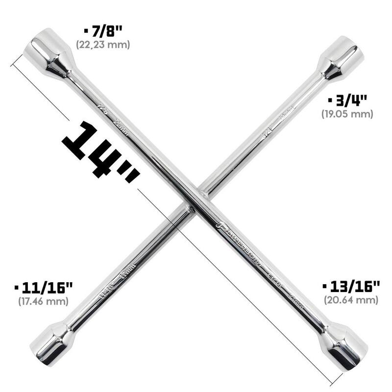 Powerbuilt 14 in. Universal Lug Wrench - 940558