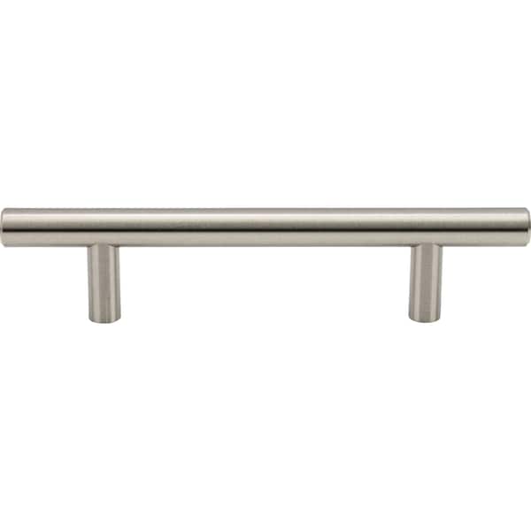 Designperfect 3-3/4'' Center-to-Center Cabinet Bar Pull, Brushed Satin Nickel, 25PK - DPA25T203SNB