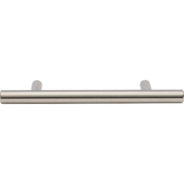 Designperfect 3-3/4'' Center-to-Center Cabinet Bar Pull, Brushed Satin Nickel, 25PK - DPA25T203SNB