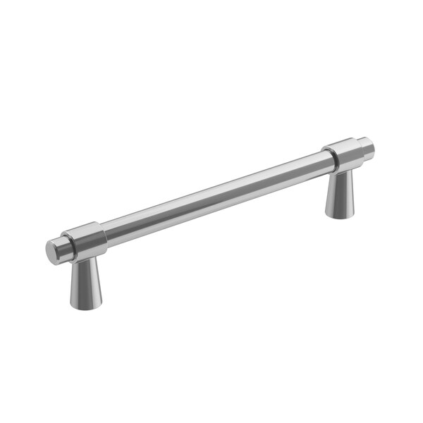 Amerock Destine 5-1/16 in 128 mm Center-to-Center Polished Chrome Cabinet Pull - BP3685926