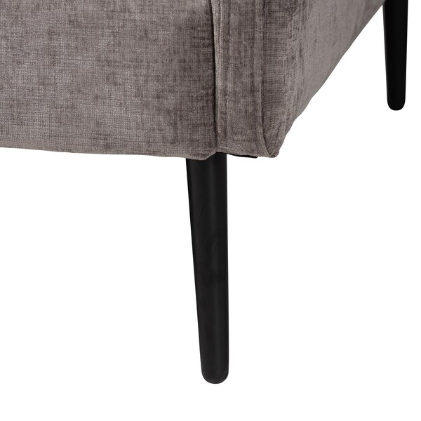 Baxton Studio Holton Modern Grey Fabric Sofa - 243-13629-ZORO