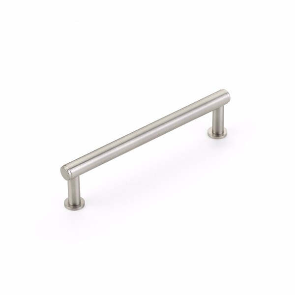 Schaub 5in Center to Center Pub House Cabinet Pull Brushed Nickel Finish - 5105-BN