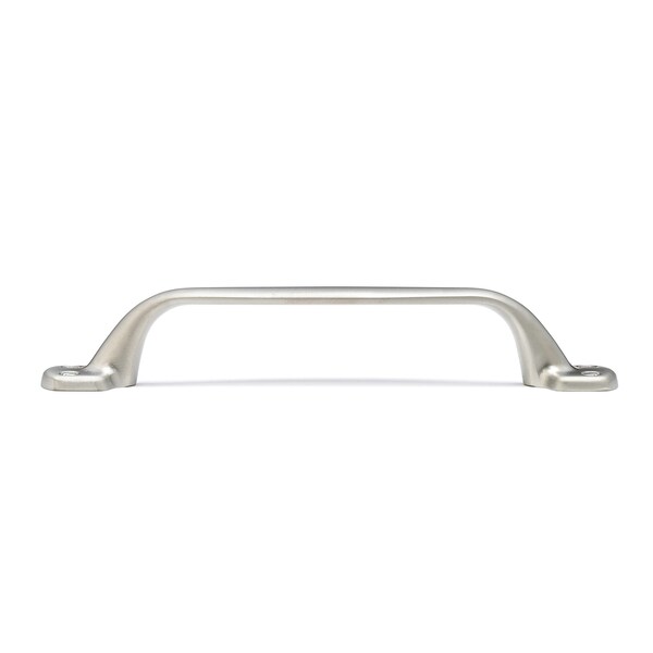 Richelieu 3-3/4 in. (96 mm) Center-to-Center Satin Nickel Traditional Drawer Pull - BP34553185