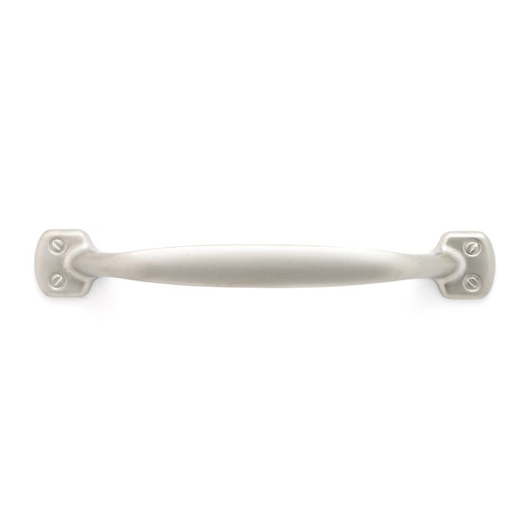 Richelieu 3-3/4 in. (96 mm) Center-to-Center Satin Nickel Traditional Drawer Pull - BP34553185