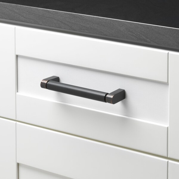 Gliderite Hardware 5 in. Center to Center Smooth Bar Pull - 4787-128-ORB, 10PK - 4787-128-ORB-10