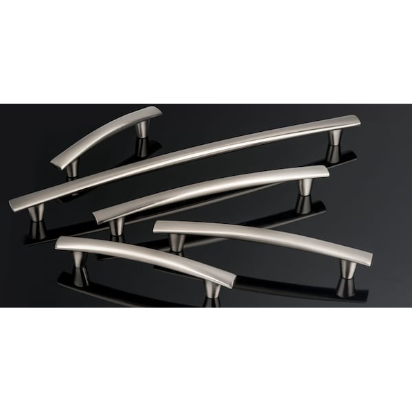 Richelieu 12 5/8 in (320 mm) Center-to-Center Brushed Nickel Contemporary Drawer Pull - BP2323320195