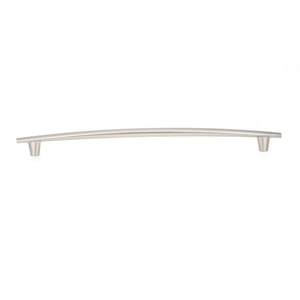 Richelieu 12 5/8 in (320 mm) Center-to-Center Brushed Nickel Contemporary Drawer Pull - BP2323320195