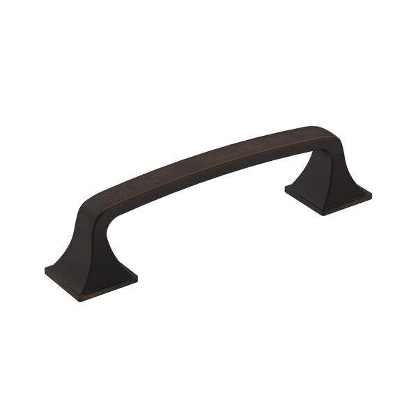 Amerock Ville 3-3/4 in 96 mm Center-to-Center Oil Rubbed Bronze Cabinet Pull - BP36775ORB