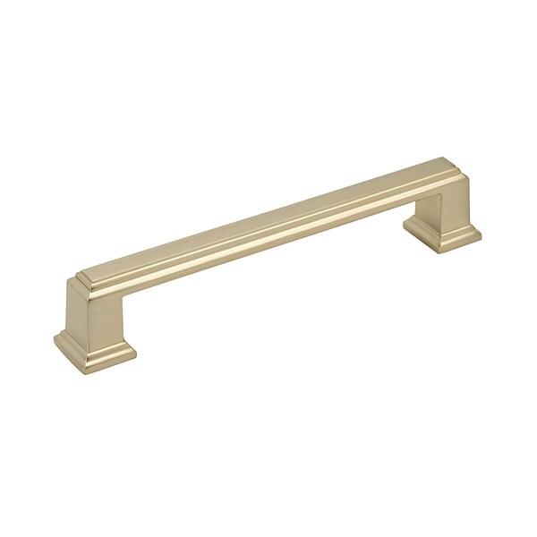 Amerock Appoint 5-1/16 in 128 mm Center-to-Center Golden Champagne Cabinet Pull - BP36760BBZ