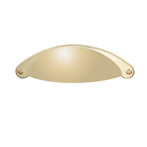 Utopia Alley Elgin Bin Pull Handle 2.5 in Polished Gold - HW300PLGD021