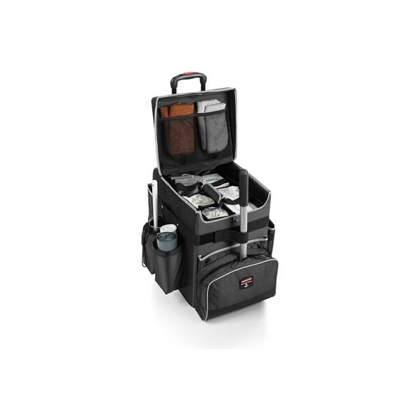 Rubbermaid Commercial Rubbermaid Medium Executive Quick Cart 1902466 - Dark Gray - 1902466