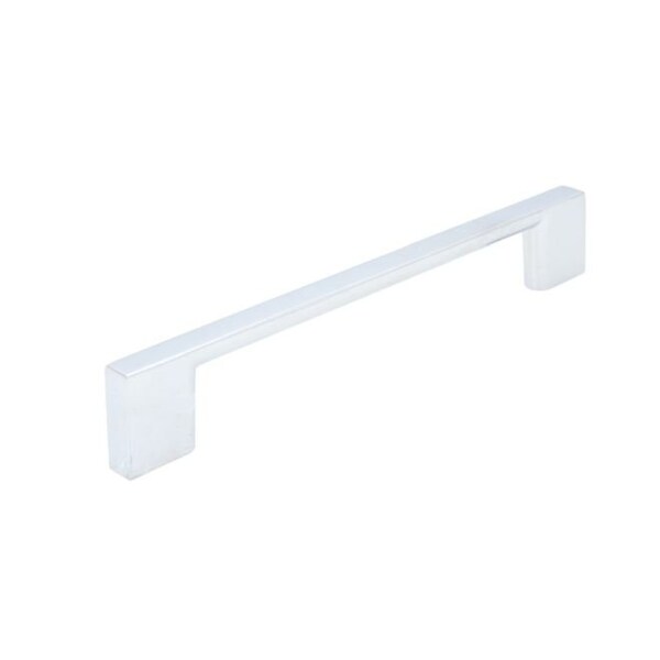 Crown 5-7/8" Miami Cabinet Pull with 5" Center to Center Polishede Chrome Finish - CHP81572PC