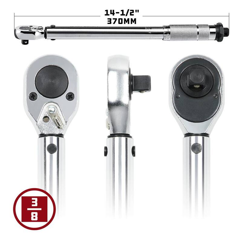 Alltrade 3/8 in. x 10-80 ft. lb. Driver Micrometer Torque Wrench - 644998