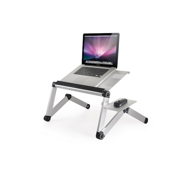 Uncaged Ergonomics WorkezCoolLaptopCoolingStand2Fans3UsbPortMousePadLapDesk, WECs - WECS
