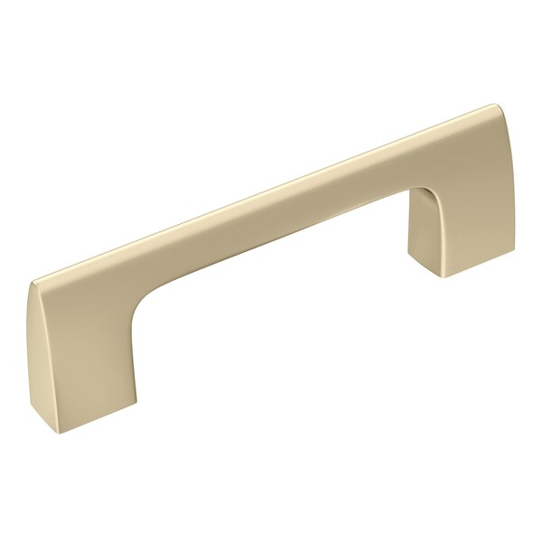 Amerock Riva 3 in 76 mm Center-to-Center Golden Champagne Cabinet Pull - BP55364BBZ