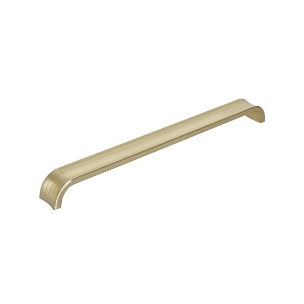 Amerock Concentric 10-1/16 in 256 mm Center-to-Center Golden Champagne Cabinet Pull - BP36816BBZ