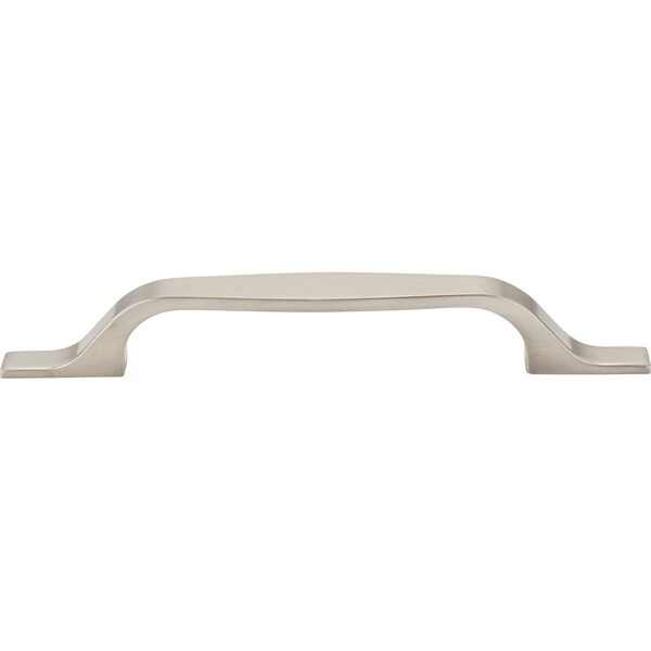 Elements By Hardware Resources 128 mm Center-to-Center Satin Nickel Square Cosgrove Cabinet Pull - 382-128SN