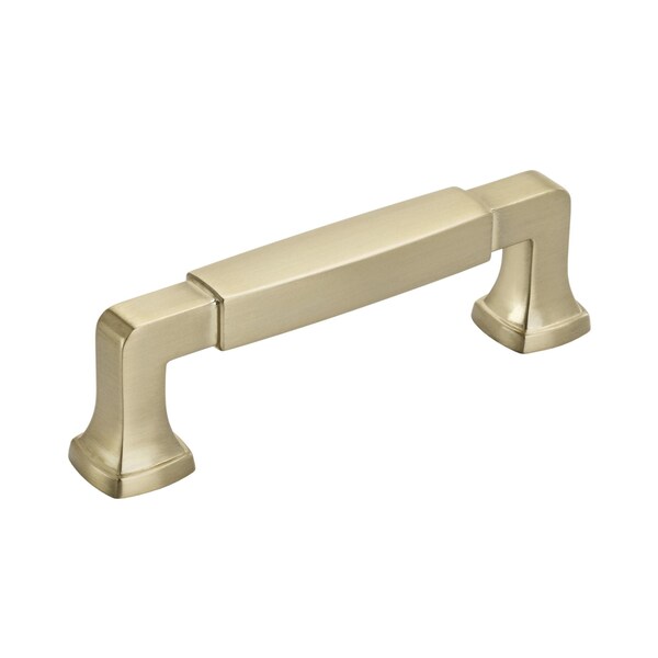 Amerock Stature 3-3/4 in 96 mm Center-to-Center Golden Champagne Cabinet Pull - BP36887BBZ