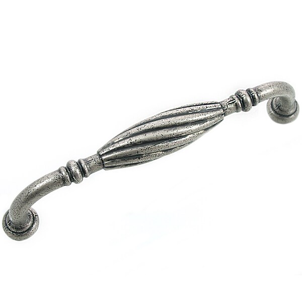 Mng 5" Pull, French Twist, Distressed Pewter - 84164