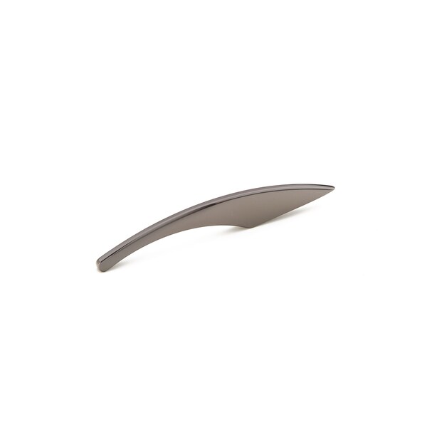 Schaub 32mm Center to Center Sorrento Arched Cabinet Pull Black Chrome Finish - 307-BC