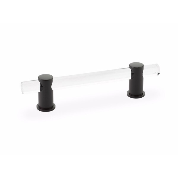 Schaub 4in Center to Center Lumiere Cabinet Pull Oil Rubbed Bronze Finish - 404-10B